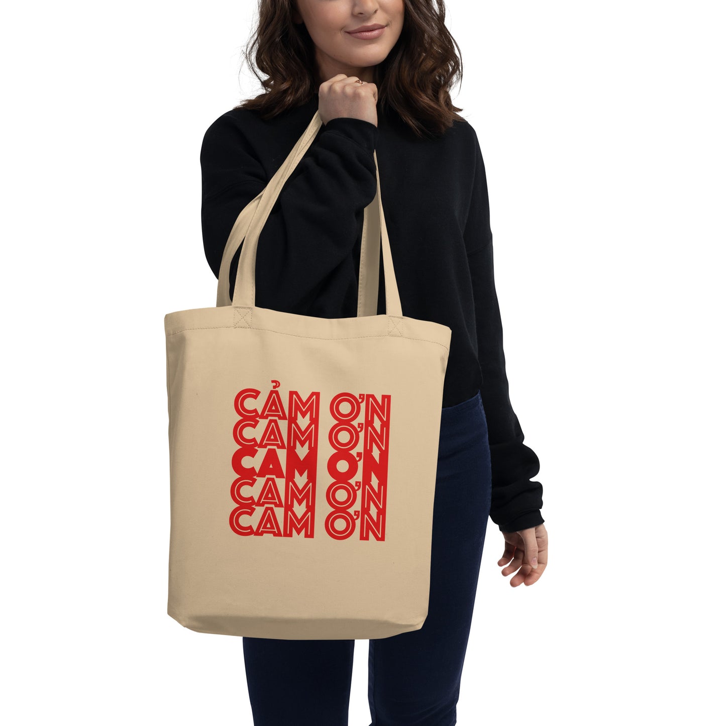 Cảm ơn (Thank You) Cotton Canvas Tote Bag
