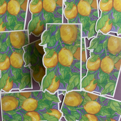 Lemon Branch Sticker