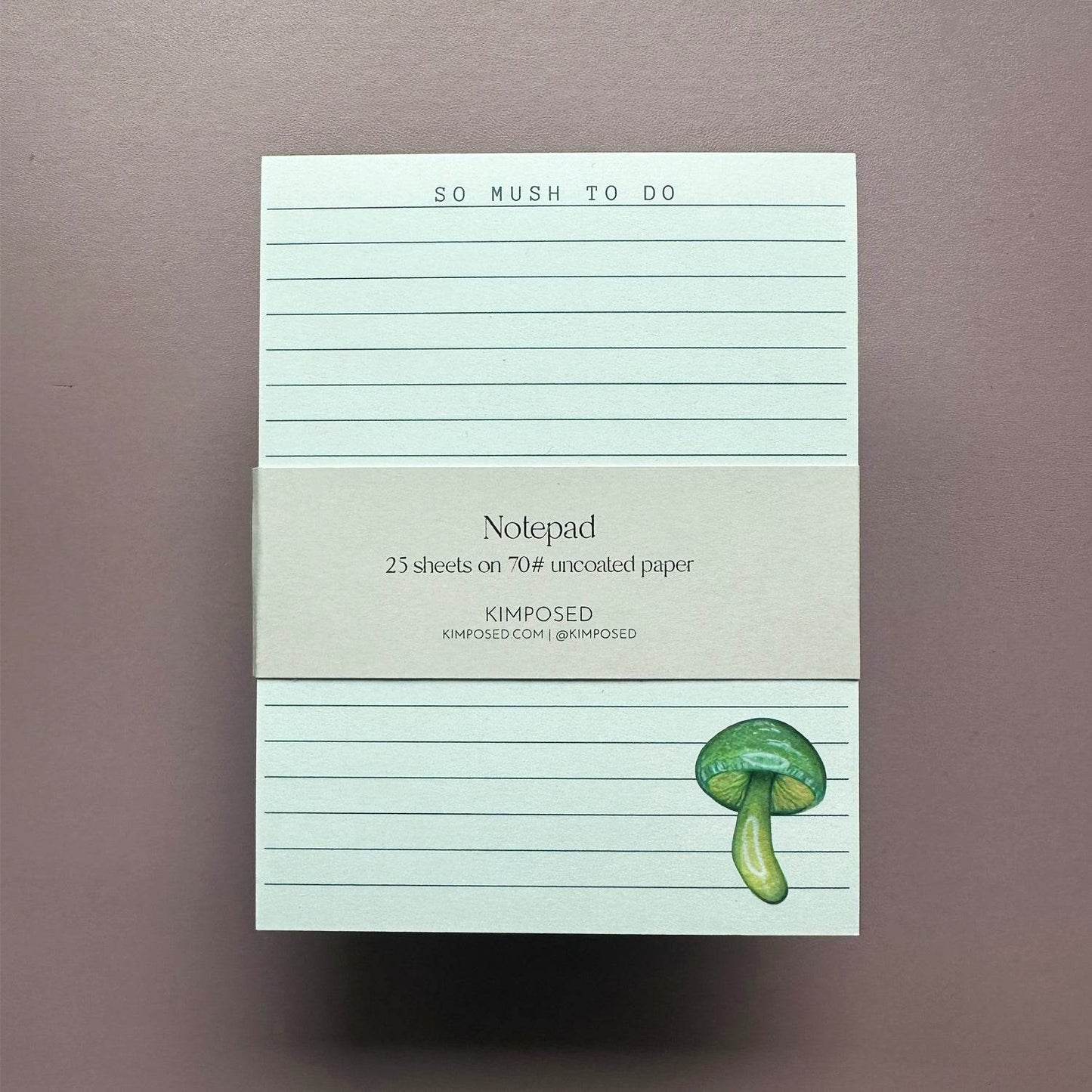 So Mush To Do Notepad - Kimposed