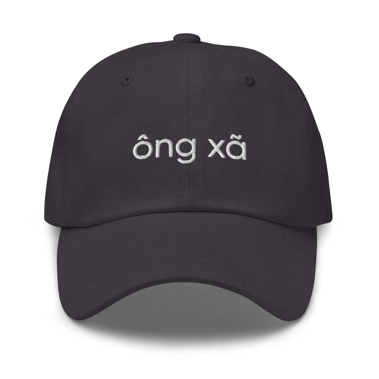 Vietnamese Ông Xã Embroidered Dat Hat/Baseball Hat