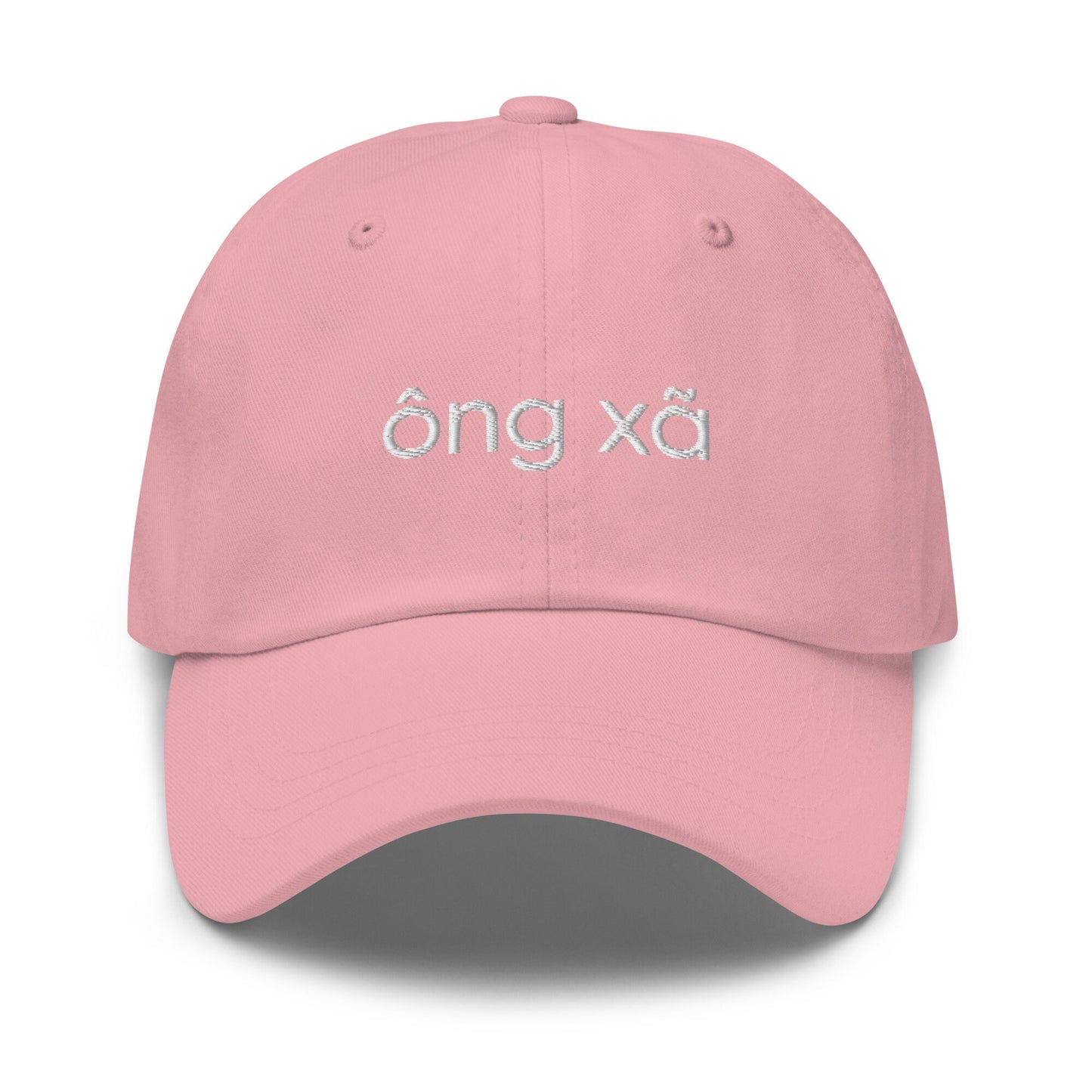 Vietnamese Ông Xã Embroidered Dat Hat/Baseball Hat