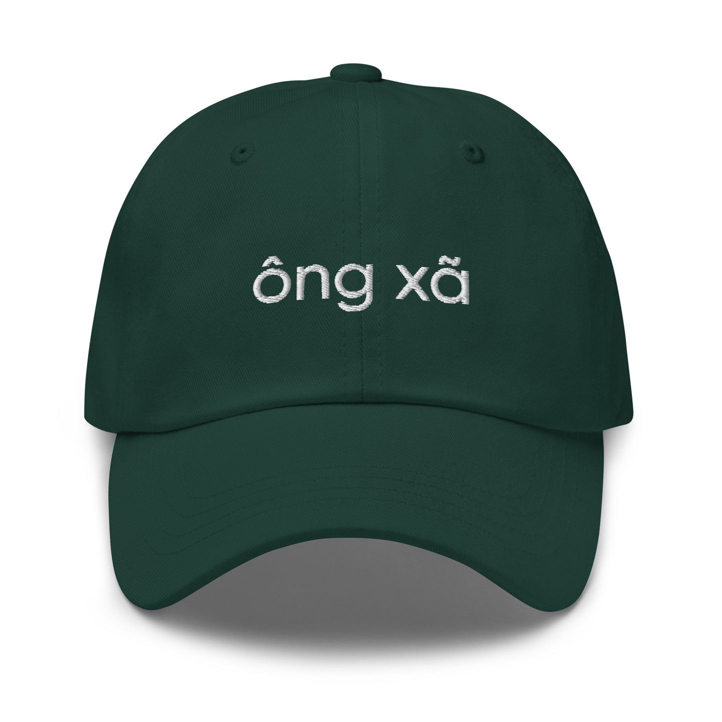 Vietnamese Ông Xã Embroidered Dat Hat/Baseball Hat