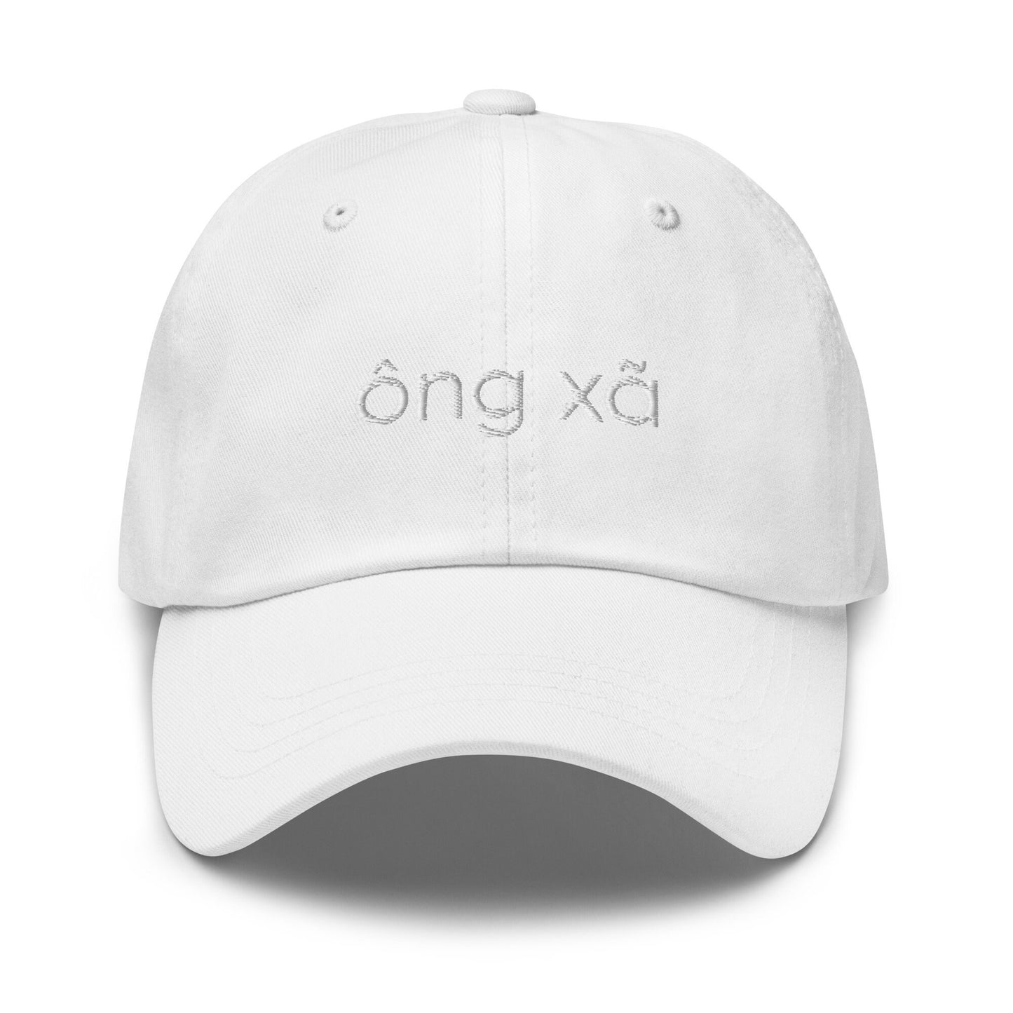 Vietnamese Ông Xã Embroidered Dat Hat/Baseball Hat