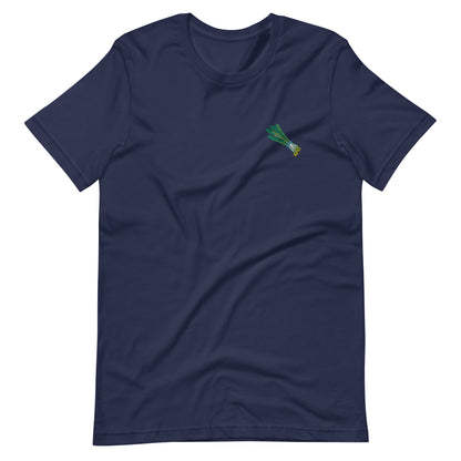 Green Onion Embroidered Unisex T-Shirt | Multiple Shirt Colors Available!