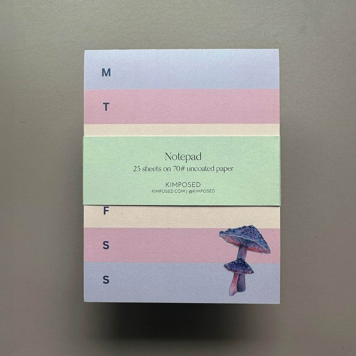 Days of Mush Notepad - Kimposed