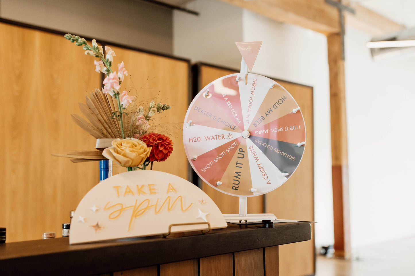 Drink Wheel Template - Kimposed
