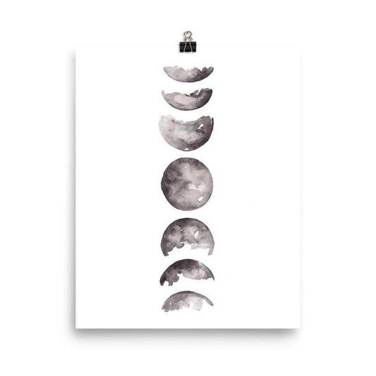 Moon Phases Print - Kimposed