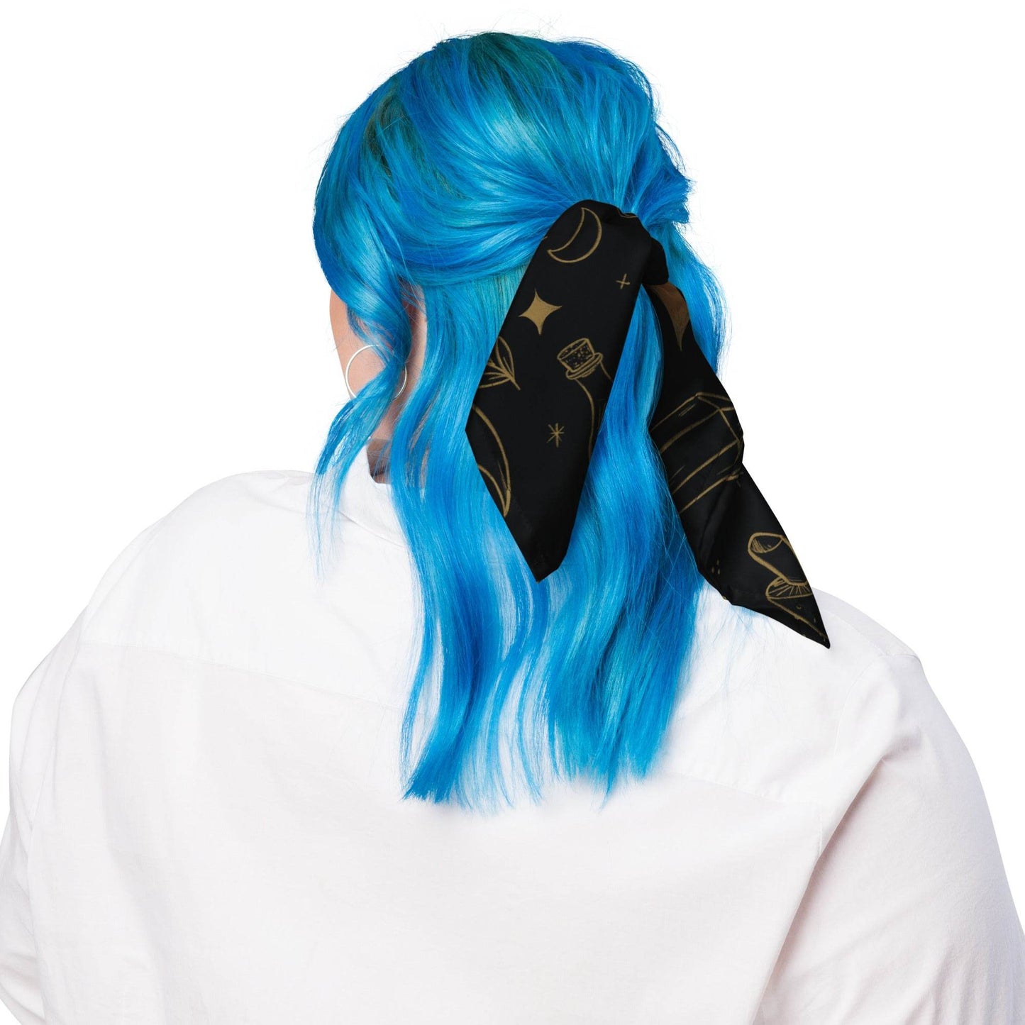 Black Witchy Things Bandana - Kimposed