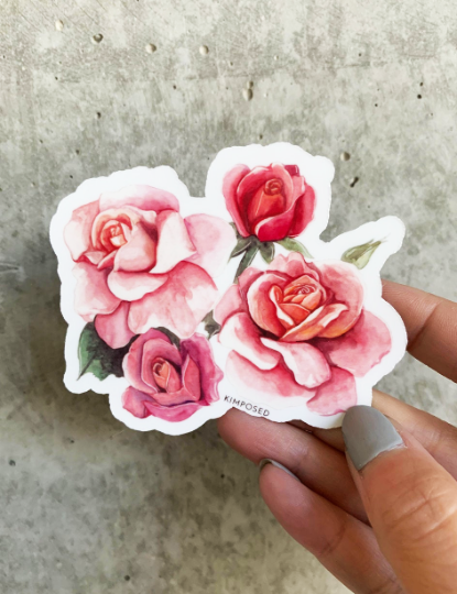 Rose Bunch Sticker