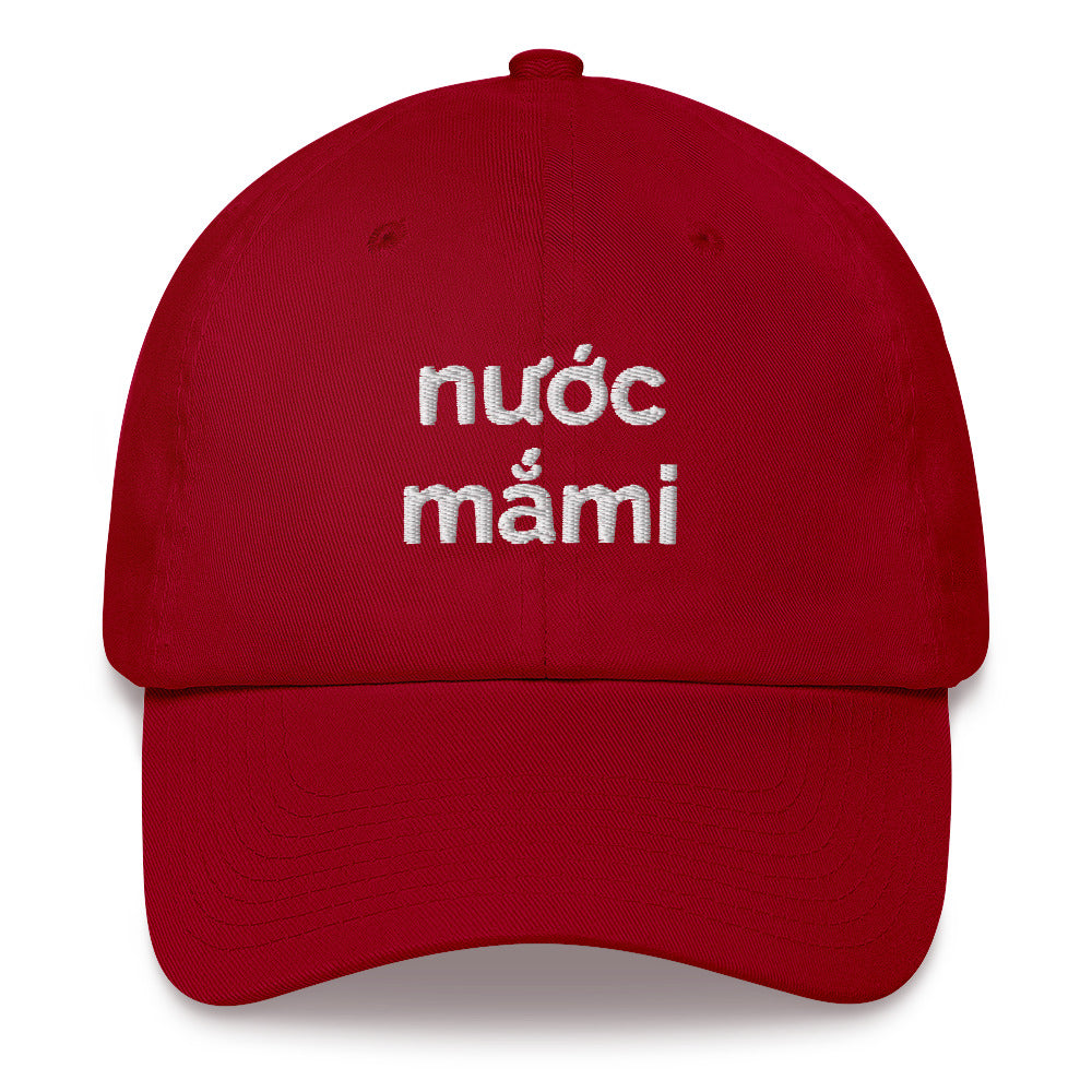 Nước Mắmi Embroidered Dad Hat