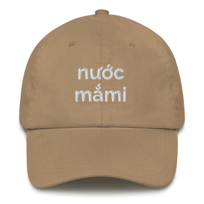 Nước Mắmi Embroidered Dad Hat