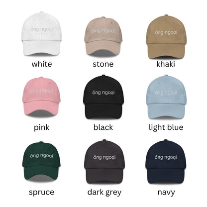 "Ông Ngoại" Embroidered Dad Hat