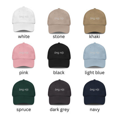 "Ông Nội" Embroidered Classic Dad Hat