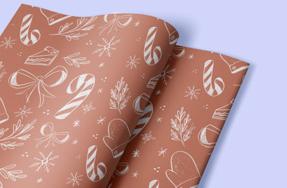 Holiday Wrapping Paper Sheets