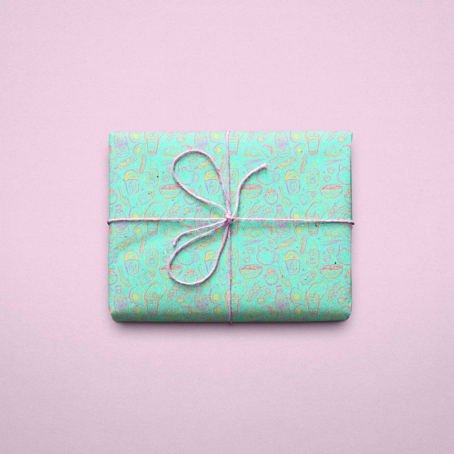 Taiwan Bites Wrapping Paper Sheets