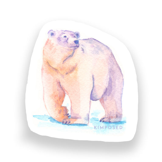 Kalluk Polar Bear Sticker