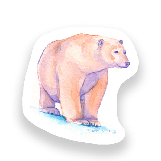 Tatqiq Polar Bear Sticker