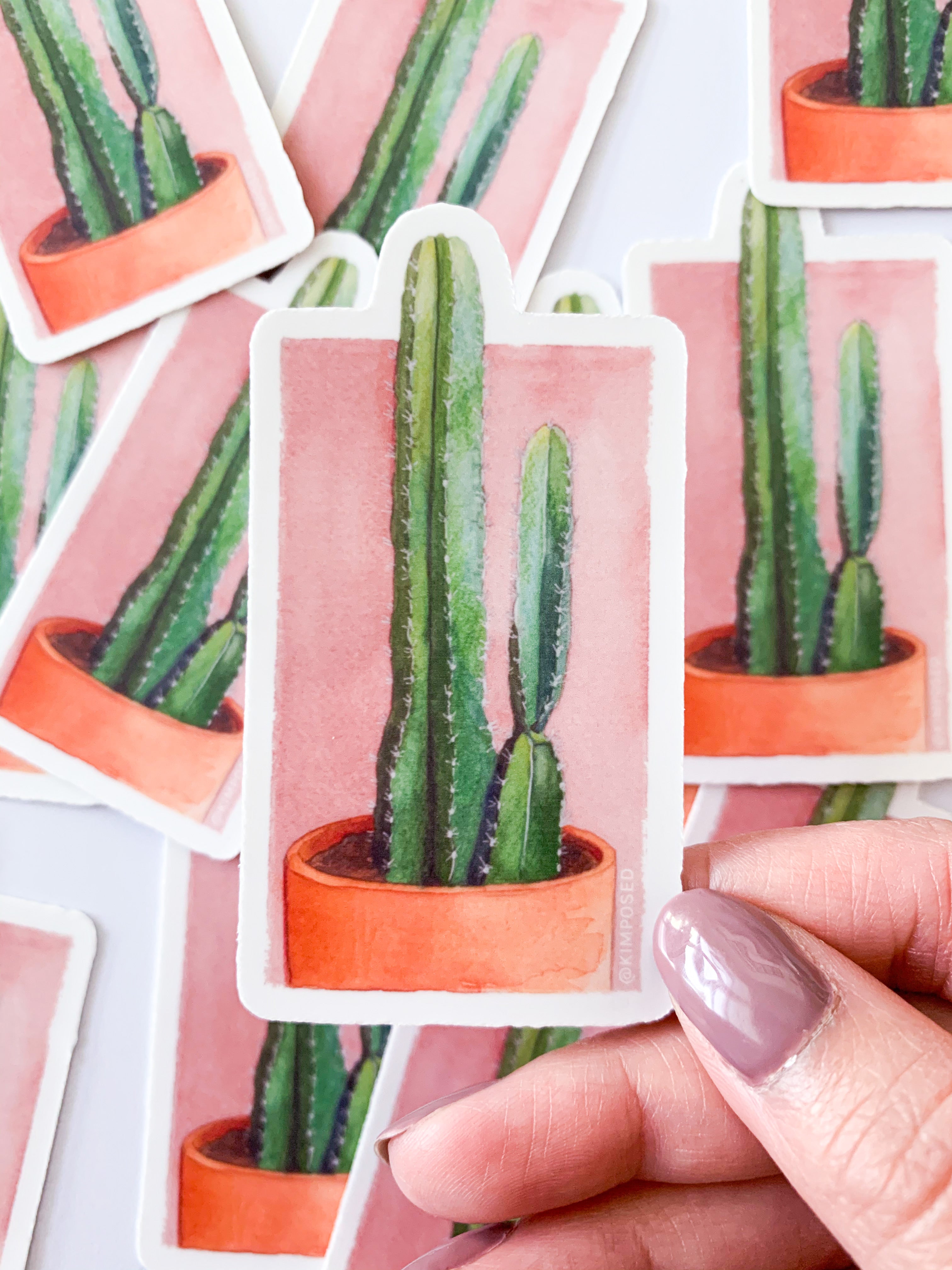 Saguaro Sticker – Kimposed